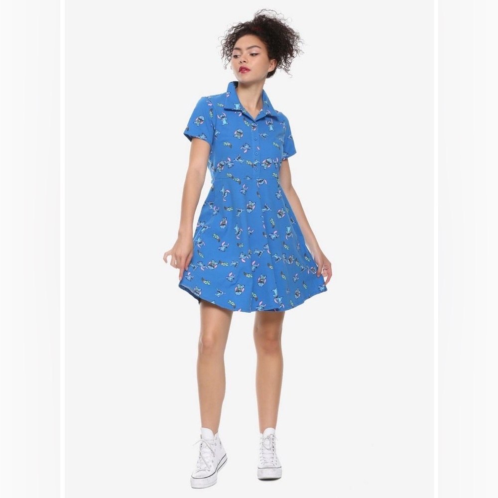 DISNEY LILO & STITCH Scrump COLLARED DRESS! - Picture 3 of 4